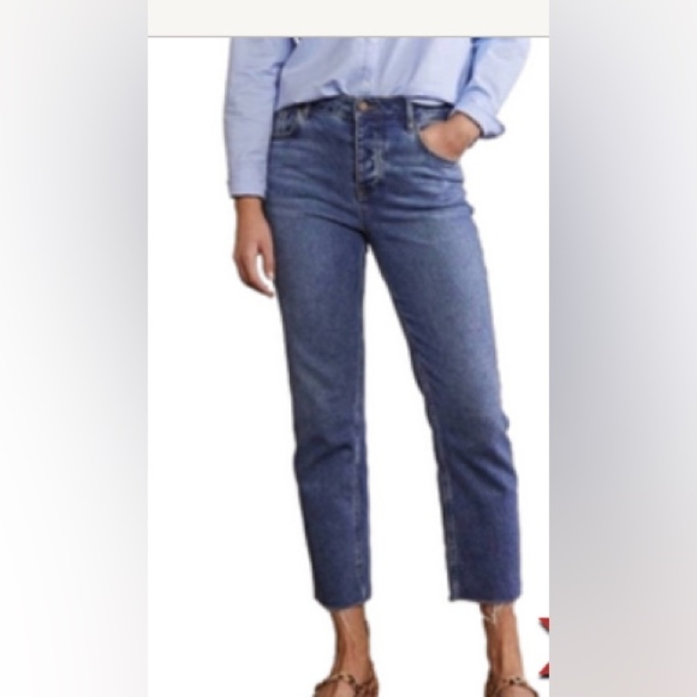 Boden Blue Straight Leg Jeans